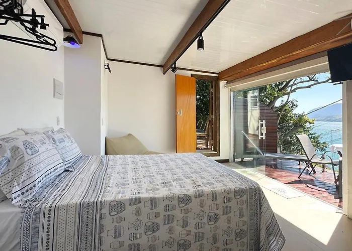 Chale Terapia Com Vista Para O Mar, Wifi E Ar