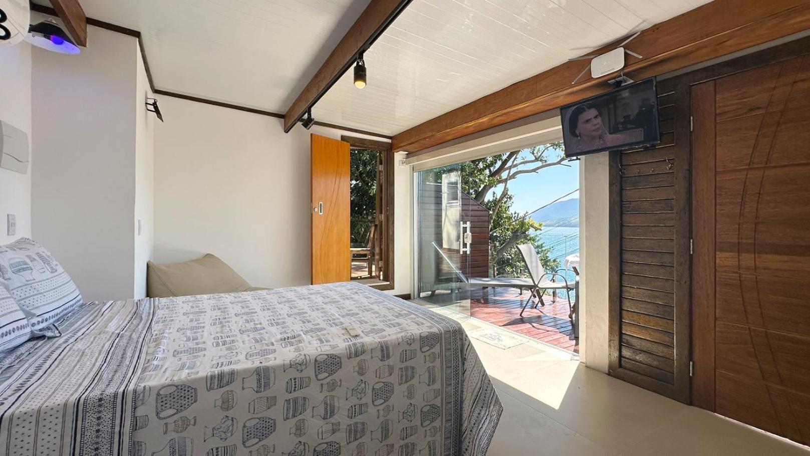 Chalé Chale Terapia Com Vista O Mar, Wifi E Ar Ilhabela
